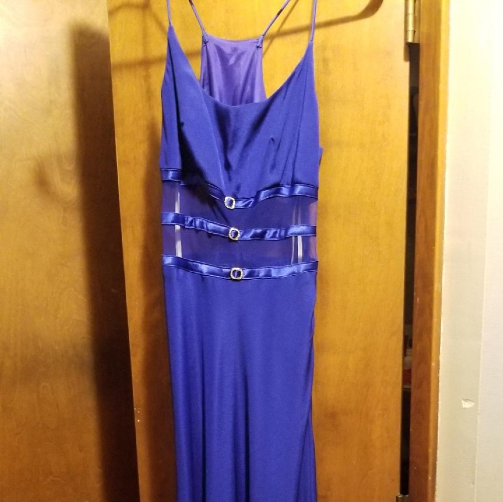 Floor length prom dress